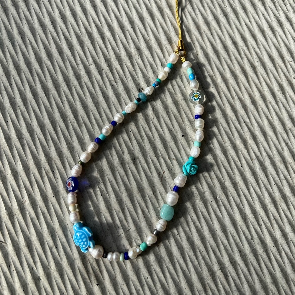 Winter Blues Phone Strap Phone Charm Y2K accessories